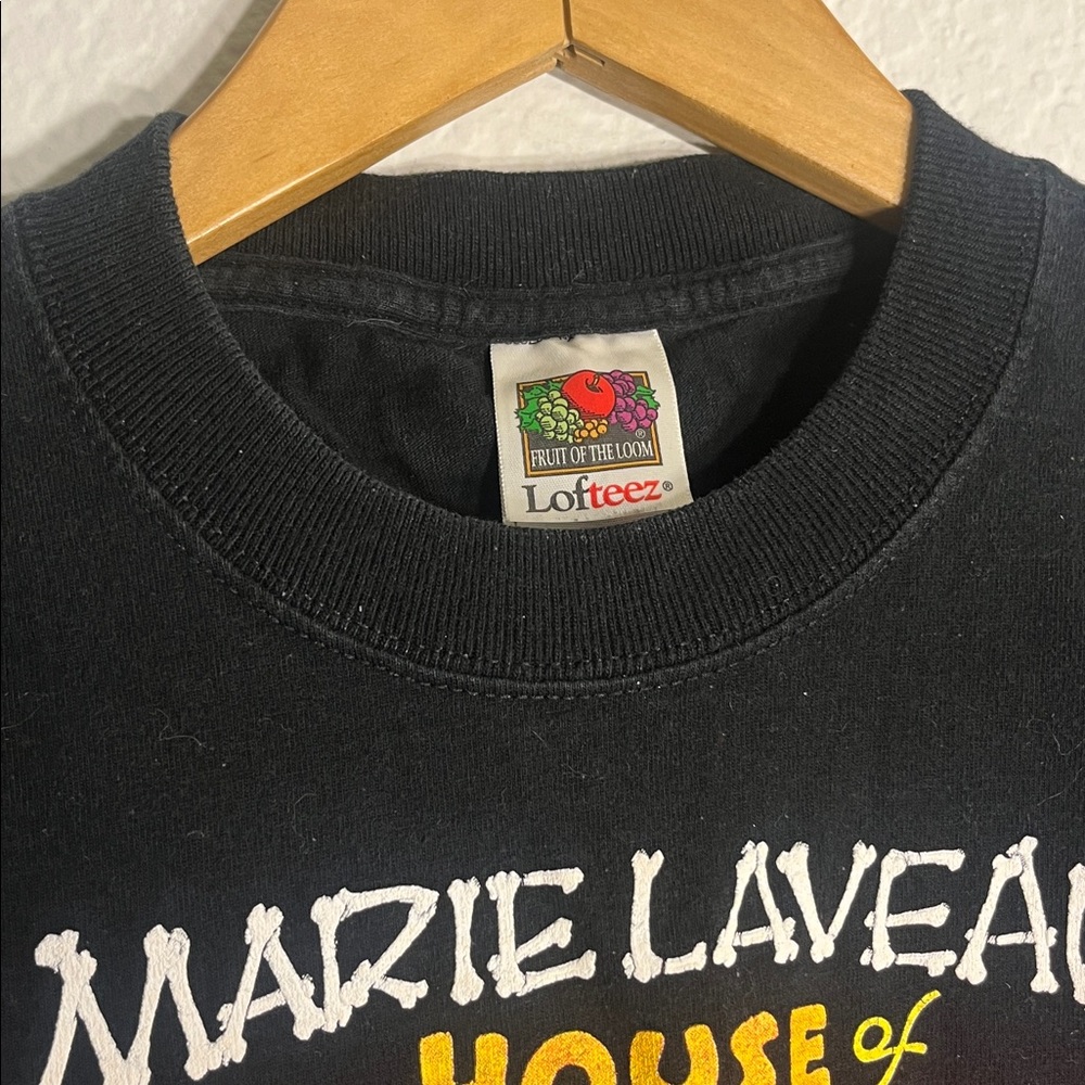Vintage House of Voo Doo Black Graphic T-Shirt - Picture 3 of 5